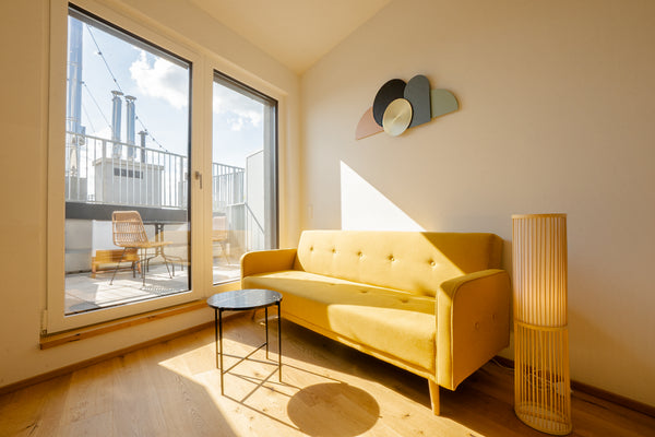 We offer you an ideal apartment with a terrace for business trips or leisure. <b  ✔ 2-story penthouse with designer renovation for 3 people. Access to a private terrace | Oresta Living Entire rental unit vacation rental 683813936919384298