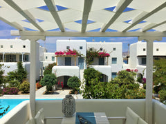 Traditional Mykonian style house in a peaceful, luxurious complex, ideal for cou Sandweiler, Luxembourg Mykonian Style, Pool House, by Mykonos & More Entire condo vacation rental 18307199