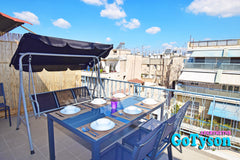 COVID-19 guidlines, 24hr SELF-Check in with Acropolis view, this  sunny penthous Athens, Attica, Greece Sunny Penthouse Central Athens with large balcony Entire rental unit vacation rental 31195855