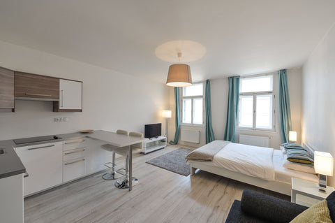 Brand new fully furnished apartment up to 4 persons, Wifi/CableTV/Kitchen/Washin Prague, Czechia Beautiful Apartment Prague Center Entire rental unit vacation rental 8711892