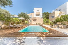 Villa Korina Complex, is consisted of two separate apartments Blue Maisonette (1  Villa Korina - Luxury, panoramic view of Rethymno Entire villa vacation rental 45078036