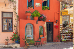 Small but with character! This lovely room has separate private entrance and you Chania, Greece Tiny Old Town Beauty (Street Level) Entire home vacation rental 9455650