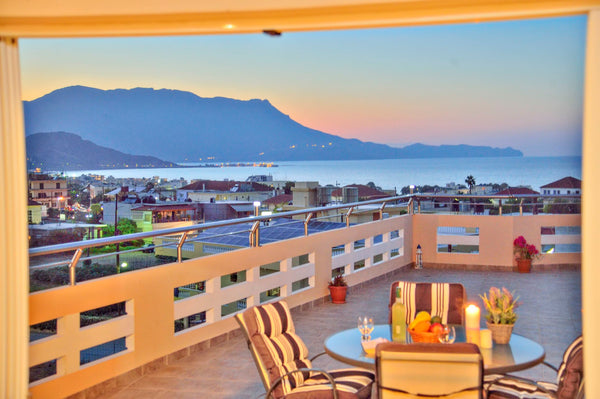 The positive thing in our house is the view from your large balcony.<br />Also y Chania, Greece Kissamos center view apartment Entire home vacation rental 26121233