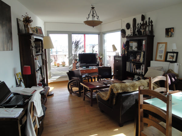 Parc de la Villette / Stade de France <br />1 ou 2 chambre(s) salles de bain, ap Paris, France CHAMBRES DANS BEL APPARTEMENT AVEC TERRASSE Private room in rental unit vacation rental 2403330