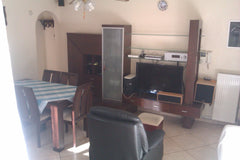 Spacious two room apartment in the new building on the first floor. Comprised of GR distance (5min) to Larisis train , metro and bus Entire rental unit vacation rental 18607753