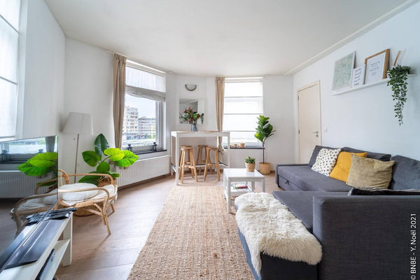 Pleasant and bright 1 bedroom apartment of 60m2, fully equipped, located at the  Uccle, Belgium ♥Flagey : cocon cozy et chaleureux Entire rental unit vacation rental 653295652071006565