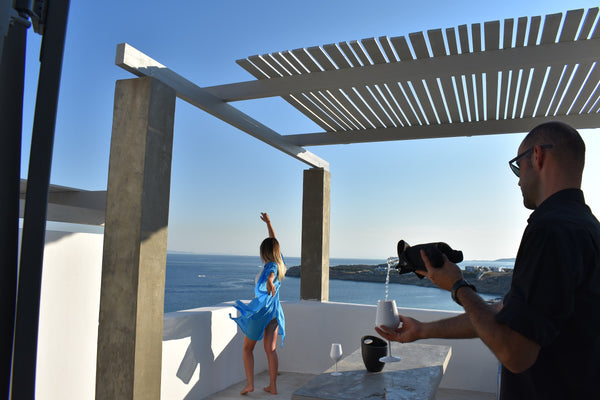 One double bed bedroom, sitting area , bathroom with bath tub and large balcony  Athens, Greece Design Suite B - sea view,  sharing pool, bar, gym Entire condo vacation rental 19358199