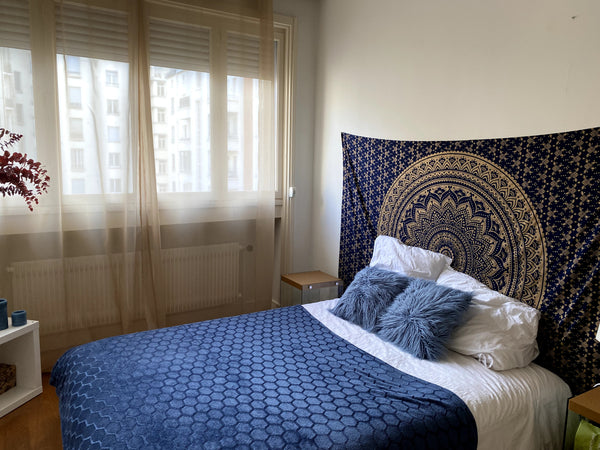 Grand appartement bien situé dans le 6ème arrondissement de Lyon,  dans un immeu Lyon, France Bel appartement 90m2 à 2 pas du parc de Tête d'Or Private room in rental unit vacation rental 679006143530915278