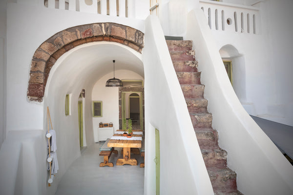 Exploring Casa Yemeli and her cosy nooks is an experience. Exquisitely renovated  Yemeli Cave House Cycladic home vacation rental 49894511