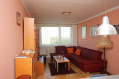 Flat 44 sqm with kitchen, living room, bedroom and bathroom.<br /><br /><b>The s Prague, Czechia Comfortable flat (metro 2 min., airport 15 min.) Entire rental unit vacation rental 17413049