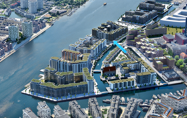 Apartment centrally located in Copenhagen close to transport and only 1.5 km to  Copenhagen, Denmark Central apartment, large balcony right next water Entire condo vacation rental 636879587000104415