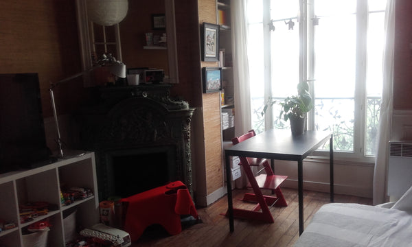 Nous habitons à Paris à Nation, dans un T2 confortable (cheminées et parquet au  Paris, France 2 pièce à Nation, Paris. Entire rental unit vacation rental 19910141