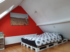 Perfect room for backpackers or students looking for a temporary room. Bathroom  Antwerp, Belgium Cosy room and (shared) workspace naar city center Private room in home vacation rental 21004429