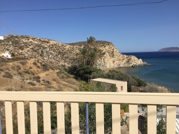 The studio is located at Klisidi beach, 1 km next to Anafi's port. It has enough Greece Margarita's studio, Klisidi beach Tiny home vacation rental 31289201
