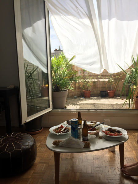 Charmant studio de 26 m2, avec superbe terrasse orientée plein sud, donnant sur  Paris, France Appartement avec terrasse ensoleillée Entire rental unit vacation rental 13543970