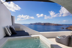 Apanema Villa is a luxurious villa in the most quiet, reserved part of Oia; only Oia, Greece Apanema Cavehouse Secluded Views Entire villa vacation rental 2885272