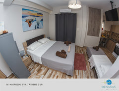 New entry in the Airbnb Family!A brand new cosy and stylish apartment close to t Agia Paraskevi, Greece Denaxas Apartments close to the Heart of Athens! Entire condo vacation rental 39316508