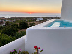Evita Guesthouse is a cycladic-style house - just renovated- in the traditional  Thera, Greece Evita Guesthouse |Heated Jacuzzi |Sea View | 4pax Cycladic home vacation rental 25403466