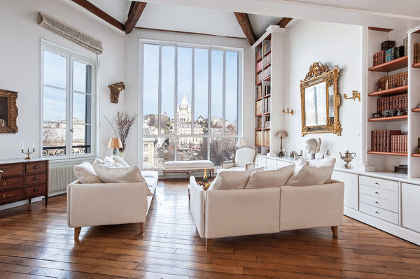 This spectacular, duplex loft offers Parisian grandeur, elegance and comfort for Paris, France Montmartre 2BD/Spectacular Views Entire loft vacation rental 5968012