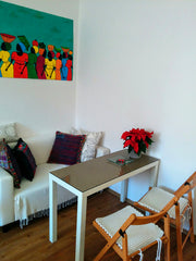 FULLY FURNISHED NICE 2+1 FLAT WITH BALCONY IN PRAGUE 6.<br />Ideal for your work Prague, Czechia COZY FLAT +balcony +garden +fastWIFI /Prague 6 Shared room in rental unit vacation rental 8551984