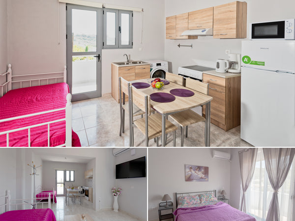 In the picturesque village of Psinthos , you may find these modern decorated apa Greece Paulsia Comfort  Apartment Entire condo vacation rental 27488972