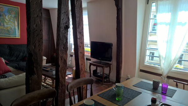 Located in the central, fashionable Haut-Marais between Bastille and Republique, Paris, France Typical Parisian Flat Marais Entire rental unit vacation rental 6945069
