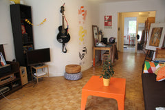 Charmant appartement au pied des buttes chaumont, entouré de verdure. <br />L'ap Paris, France Private Room in Vintage flat Private room in rental unit vacation rental 20047412