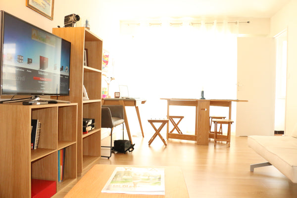 situé entre Gambetta, Butte Chaumont et Lilas, dans une résidence calme et arbor Saint-Maur-des-Fossés, France Studio 32 m2 calme et confortable Entire rental unit vacation rental 6916360