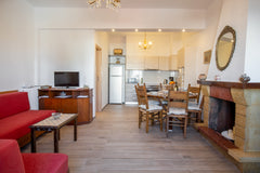 Evelina's House is centrally located on the main road of cosmopolitan Platanias, Chania, Greece Evelina's House Entire home vacation rental 33954579