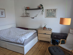 Two connected rooms in a three room apartment. Smackdown Nørrebro/NV. Metro, s-t Denmark 2 rooms in shared flat NV/Nørrebro. Private room in rental unit vacation rental 36507008