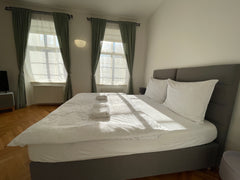 Stay in the Real Heart of Prague under the Prague Castle!<br />Take an early mor Prague, Czechia Lovely Apartment by the River and Charles Bridge Entire rental unit vacation rental 53790563