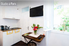 Ideal location to know Paris, while being based in a Haussmann style building in Paris, France Beautiful Studio in the heart of Paris Entire rental unit vacation rental 3015135