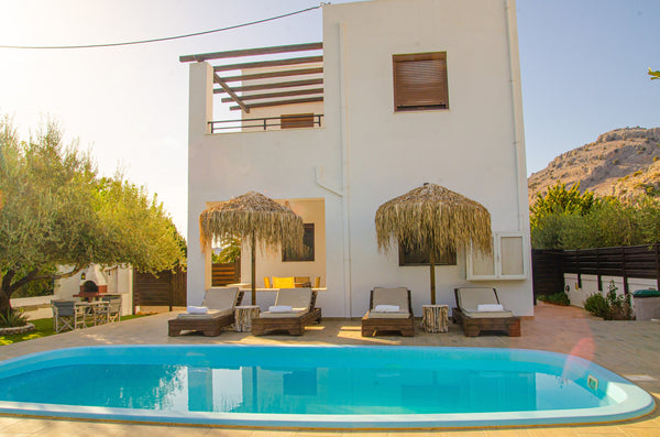 This stunning villa is located in pefkos village. It offers an amazing private s Egeo, Greece Melfe Villa Entire villa vacation rental 50205809