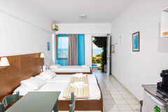 ESL 1116395 -   This lower floor studio is suitable for two or three guests and  Agios Nikolaos, Greece Mirabella Studio with Sea View for 3 Entire rental unit vacation rental 2448919