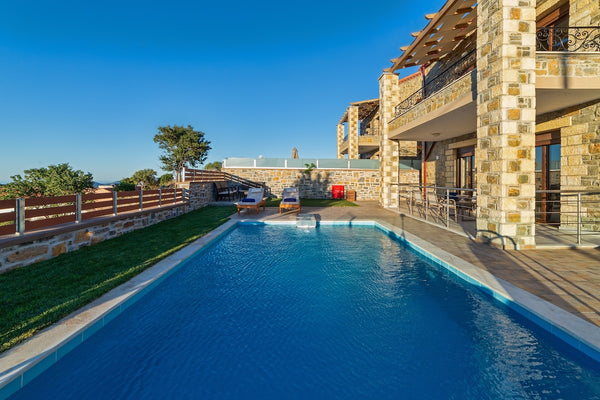 The Villa Disi is a two-storey stone-built residence with a swimming pool in the Rethimnon, Greece Villa Disi - Asfendamos Villas Entire villa vacation rental 43064513