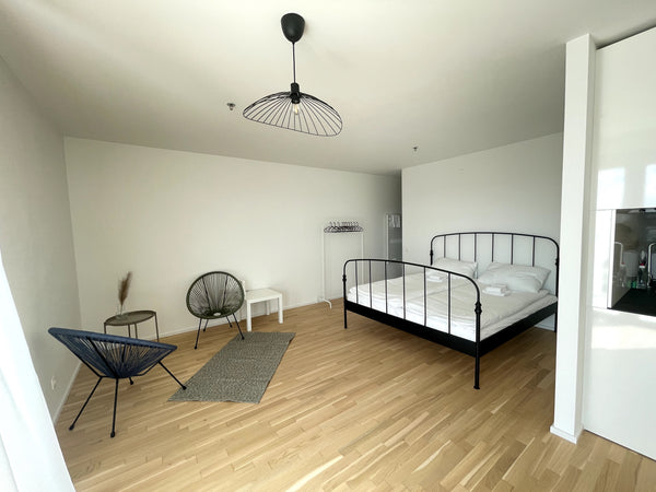 Book now and spend your Viennese days in the BRAND NEW, cozy designed apartment! Vienna, Austria Bright & Modern Flat near Vienna Central Station Entire rental unit vacation rental 713099593945953439