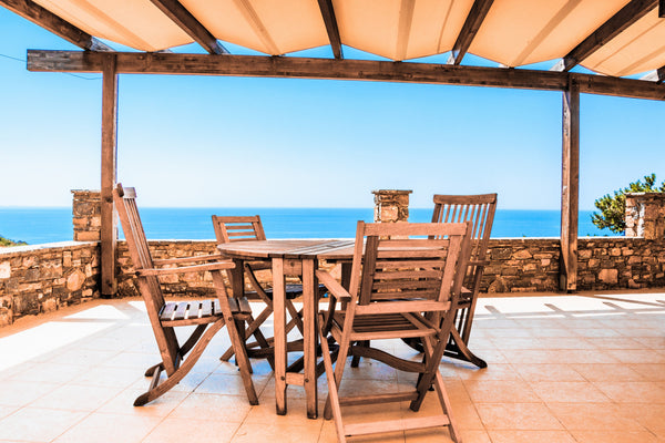 Comfortable maisonette with 3 bedrooms and 2 bathrooms. Looks at the endless blu Greece NiSta House Entire villa vacation rental 19231911