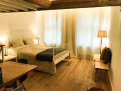 I designed this friendly and bright apartment for guests, looking for comfort an Vienna, Austria Viennese charm with tweedy oak timber Entire rental unit vacation rental 21409487