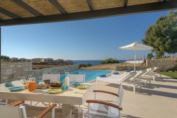 Villa Louisa  is a luxurious  three bedroom Villa, located in Panormo and it's c Rethimnon, Greece Lygaries, villa Louisa , by the sea, no car needed Entire villa vacation rental 7260810