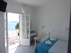 Beachfront studios, directly on beautiful Krios sandy beach, facing the turquois Krotiri, Greece α*BEACHFRONT* Studio for 2 Entire rental unit vacation rental 7861703