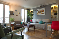 Bel appartement T3 de 70m2 au pied du canal, proche de tous commerces et de 3 li Paris, France 3P 70m² charme, calme & confort Entire rental unit vacation rental 4717250