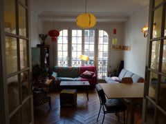 We offer a large comfortable room in a shared apartment in the center of Paris.  Paris, France Nice room in a shared-apartment Private room in rental unit vacation rental 13103591