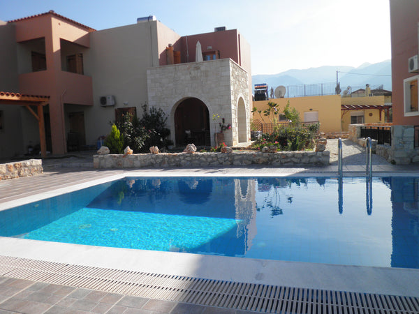 The house is located on a hill in Neo Chorio and is a part of a 5 house complex  Rethimnon, Greece Villa Elia Entire home vacation rental 2775643
