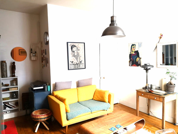 Our flat is lovely, quiet, luminous and pleasant to live in. 100 meters of metro Nantes, France Lovely flat in the heart of Belleville Entire rental unit vacation rental 13583929
