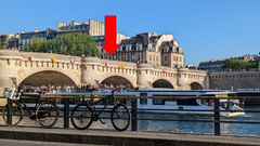You will have one of the most beautiful views of Paris and its river,<br />You w Paris, France Heart of historic Paris with a view of the river Entire rental unit vacation rental 28826746