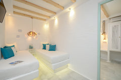The Cycladic decoration and every detail of the rooms will give you and your fam Naxos, Greece Naxian Breeze, Cycladic Apartment on the beach! Room in boutique hotel vacation rental 18531150