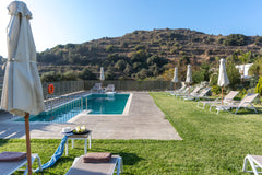 A traditional family hotel in the heart of Crete, situated in the village Throno Crete, Greece Mountain View Room for 4 people Private room in bed and breakfast vacation rental 615614592570862528