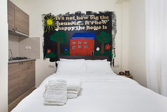 The studio is at the 2nd floor and it's 18 square meters. Inside the room is loc GR A comfortable small studio nearby Acropolis 203 Entire rental unit vacation rental 44592663