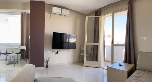 The apartment is 65 m2 near on the beach 50 metre and in Central of Chersonisos  Hersonissos, Greece CENTRAL HERSONISOS,50 metres of the sea Entire rental unit vacation rental 34440348