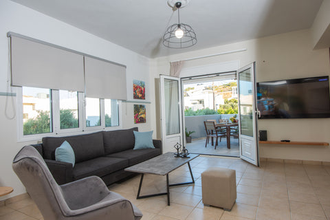 A 2 level maisonette consisting of 4 bedrooms and 2 bathrooms, which can accommo Agios Nikolaos, Greece Sol Y Bario Guesthouse - Maisonette Entire vacation home vacation rental 686043439566035399